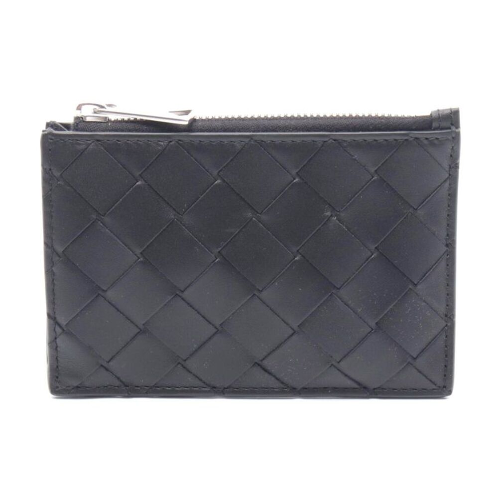 Bottega Veneta Intrecciato Leather Key Pouch Coin Case